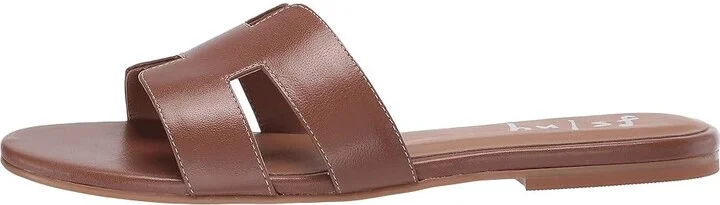 French Sole Alibi Sandal Women's Shoes Cognac Leather : 5 M - Image 7