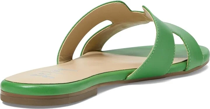 French Sole Alibi Sandal Women's Shoes Kelly Green : 8 M, Leather - Image 4