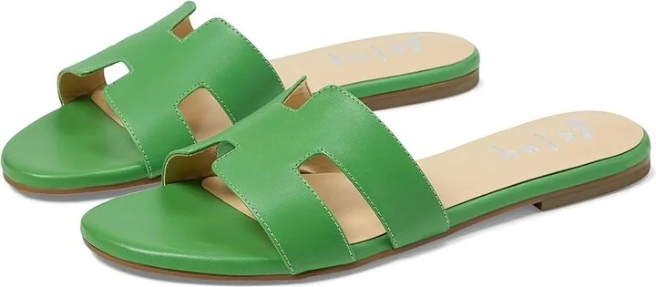 French Sole Alibi Sandal Women's Shoes Kelly Green : 8 M, Leather