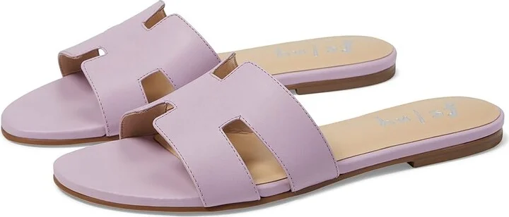 French Sole Alibi Sandal Women's Shoes Lilac Leather : 9.5 M