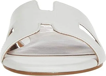 French Sole Alibi Sandal Women's Shoes White Leather : 5.5 M - Image 6