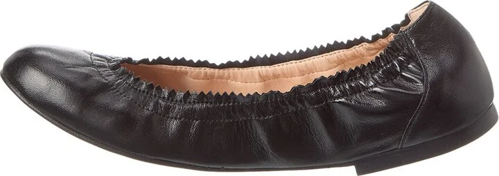 French Sole Cecila Leather Flat - Image 2