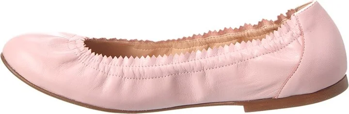 French Sole Cecila Leather Flat - Image 2