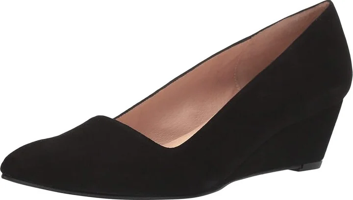 French Sole Clap Women's Shoes Black Suede : 6 M - Image 2