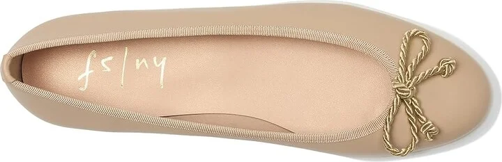 French Sole Didi Women's Shoes Beige : 6.5 M, Leather - Image 2