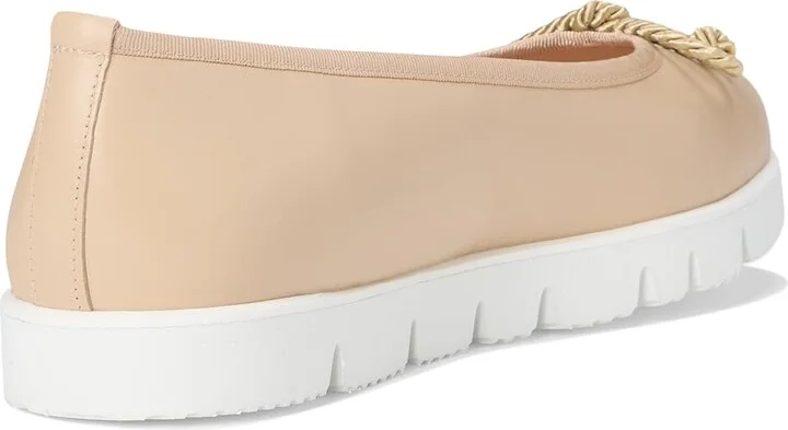 French Sole Didi Women's Shoes Beige : 6.5 M, Leather - Image 4