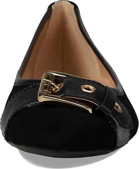 French Sole Ditto Women's Flat Shoes Black Suede : 11 M, Leather/Rubber/Suede - Image 2