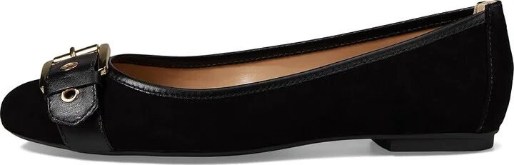 French Sole Ditto Women's Flat Shoes Black Suede : 11 M, Leather/Rubber/Suede - Image 5