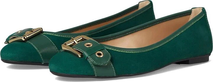 Dark Green Suede