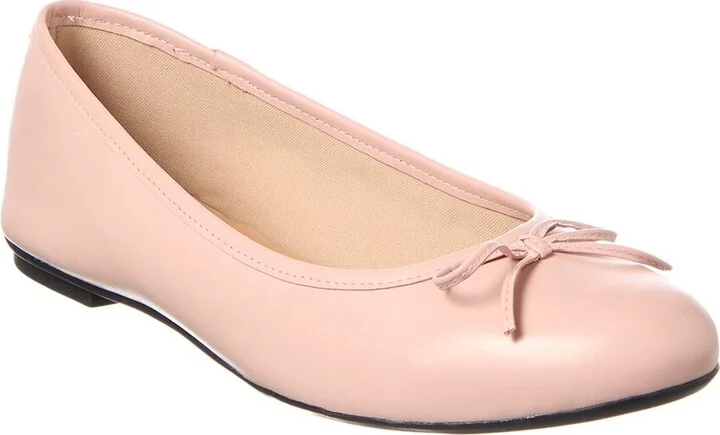 French Sole Emerald Leather Flat