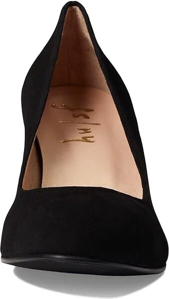 French Sole Empress Women's Shoes Black Suede : 6.5 M - Image 2