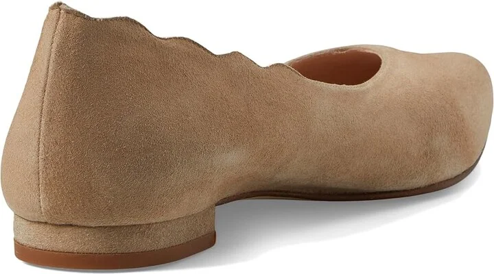 French Sole Farmington Women's Shoes Nude : 7 M, Leather/Microfiber/Suede - Image 4