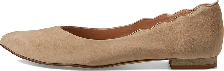 French Sole Farmington Women's Shoes Nude : 7 M, Leather/Microfiber/Suede - Image 5