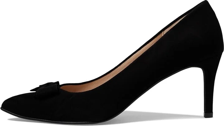 French Sole Farrah High Women's Heels Black Suede : 9.5 M, Leather/Rubber - Image 5