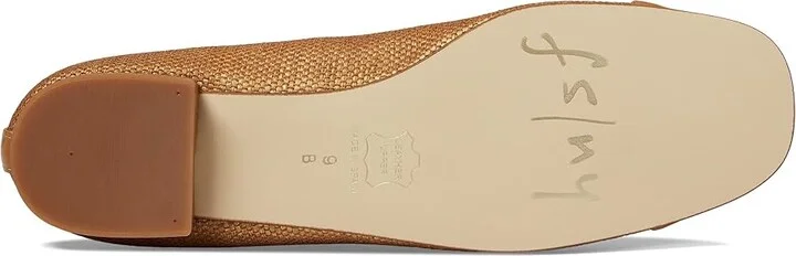 French Sole Imply Women's Shoes Tan Raffia : 7 M, Leather/Raffia - Image 3