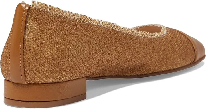 French Sole Imply Women's Shoes Tan Raffia : 7 M, Leather/Raffia - Image 4