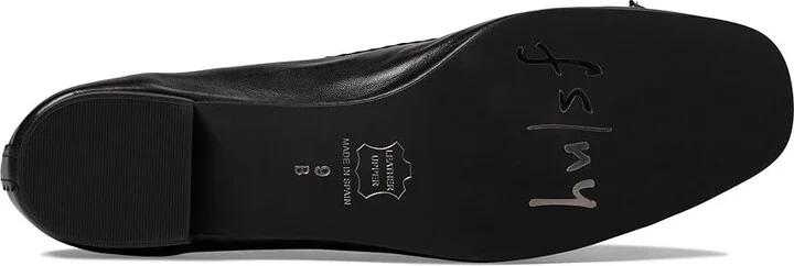 French Sole Jasmine Women's Shoes Black : 6 M, Leather/Microfiber - Image 3