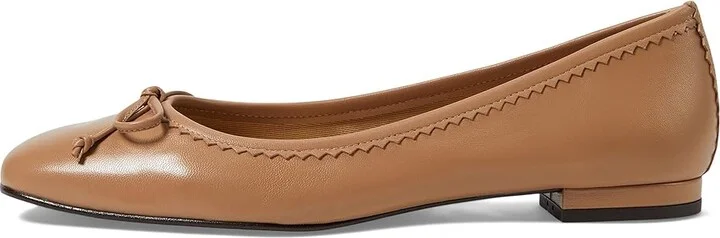 French Sole Jasmine Women's Shoes Cappachino Napa : 6.5 M, Leather/Microfiber - Image 5