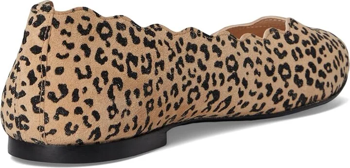 French Sole Jigsaw Women's Flat Shoes Beige : 8.5 M, Leather/Nappa - Image 4