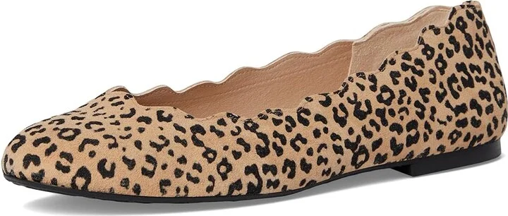 French Sole Jigsaw Women's Flat Shoes Beige : 8.5 M, Leather/Nappa - Image 5