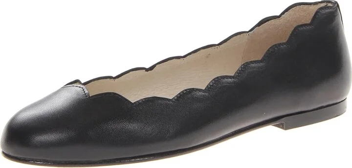 French Sole Jigsaw Women's Flat Shoes Black Nappa Leather : 5 M, Leather/Nappa - Image 2