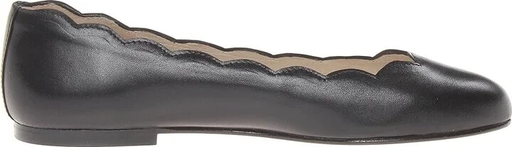 French Sole Jigsaw Women's Flat Shoes Black Nappa Leather : 5 M, Leather/Nappa - Image 8