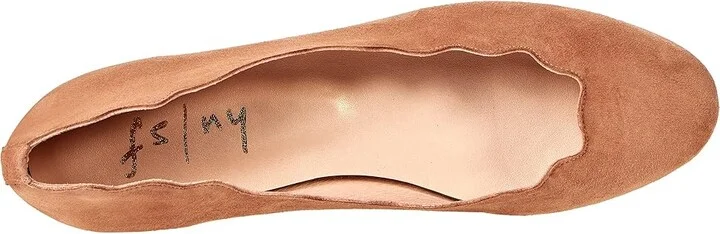 French Sole Jigsaw Women's Flat Shoes Makeup Suede : 7 M, Leather/Nappa - Image 2