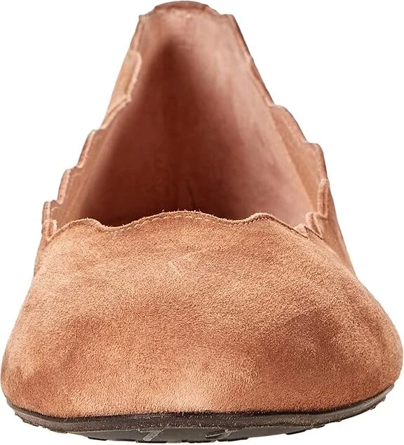 French Sole Jigsaw Women's Flat Shoes Makeup Suede : 7 M, Leather/Nappa - Image 5