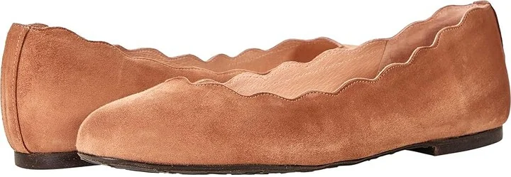 French Sole Jigsaw Women's Flat Shoes Makeup Suede : 7 M, Leather/Nappa