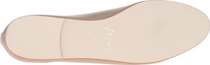 French Sole Jigsaw Women's Flat Shoes Taupe Nappa : 5 M, Leather/Nappa - Image 4