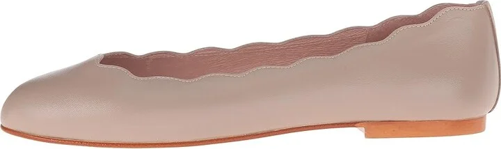 French Sole Jigsaw Women's Flat Shoes Taupe Nappa : 5 M, Leather/Nappa - Image 7