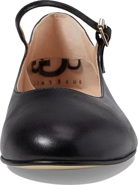 French Sole Lacey Women's Flat Shoes Black : 7.5 M, Leather - Image 2