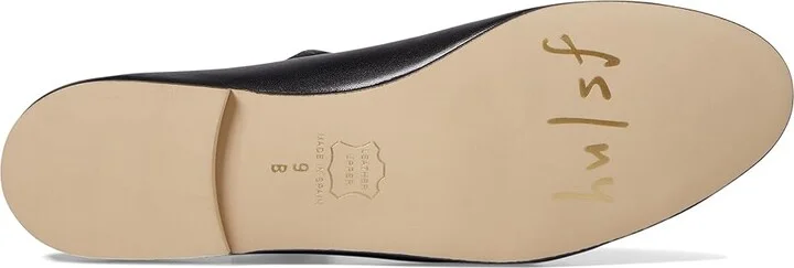 French Sole Lacey Women's Flat Shoes Black : 7.5 M, Leather - Image 3