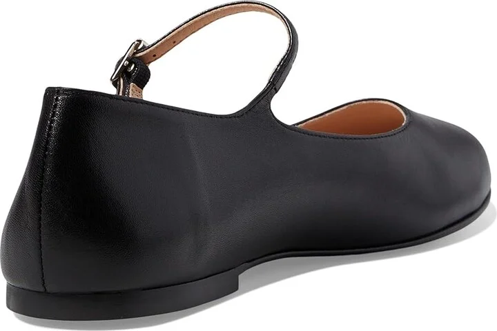 French Sole Lacey Women's Flat Shoes Black : 7.5 M, Leather - Image 4