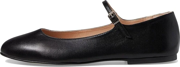 French Sole Lacey Women's Flat Shoes Black : 7.5 M, Leather - Image 5