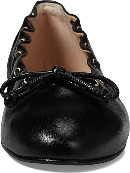 French Sole Lauren Women's Flat Shoes Black Napa : 8 M, Leather - Image 2