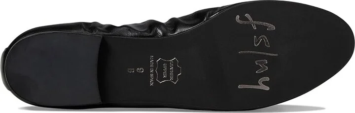 French Sole Lauren Women's Flat Shoes Black Napa : 8 M, Leather - Image 3