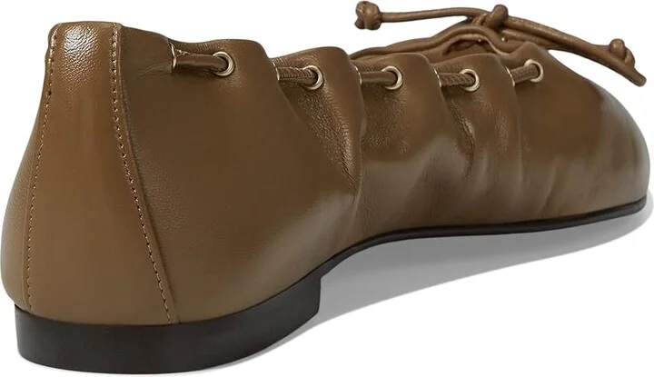 French Sole Lauren Women's Flat Shoes Black Napa : 8 M, Leather - Image 8