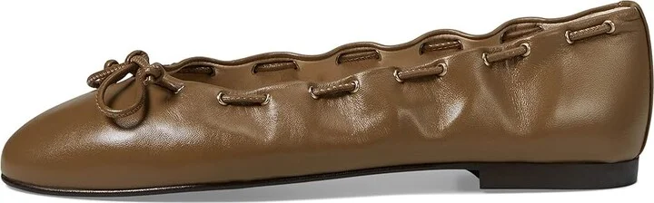 French Sole Lauren Women's Flat Shoes Black Napa : 8 M, Leather - Image 9