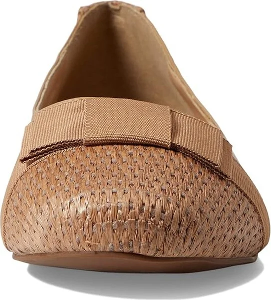 French Sole Layla Women's Shoes Beige Nappa/Raffia : 8.5 M, Leather/Raffia - Image 2