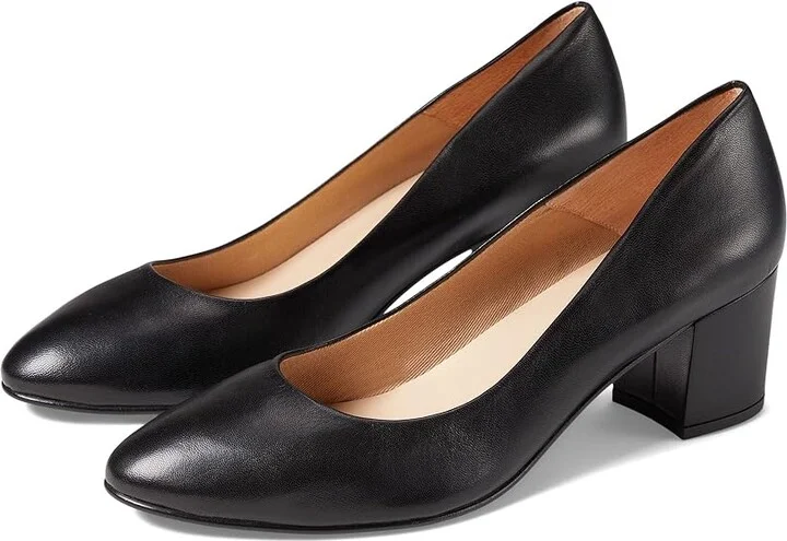 French Sole Leah Women's Shoes Black Nappa : 7 M, Leather