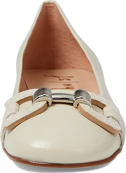 French Sole Lydia Women's Shoes Bone Moscow Suede : 7.5 M - Image 2