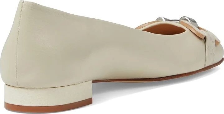French Sole Lydia Women's Shoes Bone Moscow Suede : 7.5 M - Image 4