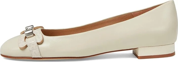 French Sole Lydia Women's Shoes Bone Moscow Suede : 7.5 M - Image 5