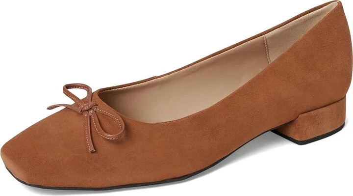 French Sole Mabel High Women's Heels Camel : 9.5 M, Leather - Image 5