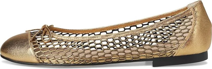 French Sole Meadow Women's Shoes Gold : 8.5 M, Leather - Image 6