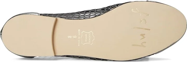 French Sole Meadow Women's Shoes Pewter : 6.5 M, Leather - Image 3