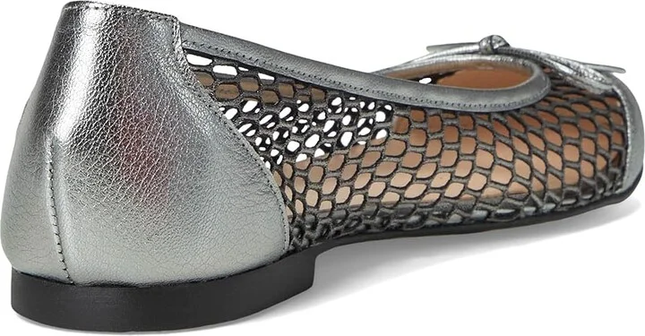 French Sole Meadow Women's Shoes Pewter : 6.5 M, Leather - Image 4
