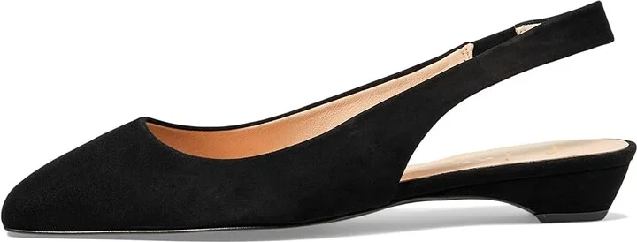 French Sole Mischa Women's Flat Shoes Dark Camel Suede : 7.5 M, Leather/Rubber - Image 9