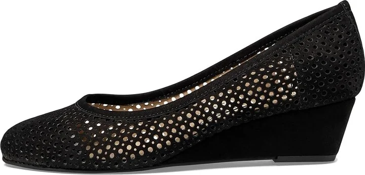 French Sole Mount High Women's Heels Black Nubuk : 8 M, Suede - Image 5